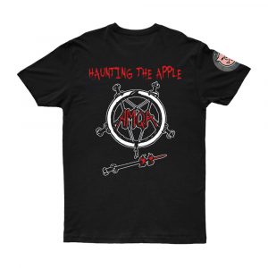T-SHIRT - A.M.Q.A - HAUNTING THE APPLE
