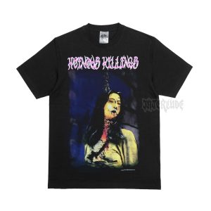 T-SHIRT - HEINOUS KILLINGS - HUNG WITH BARBWIRE