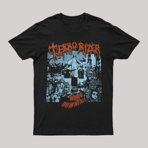 T-SHIRT - TERRORIZER - WORLD DOWNFALL (BLUE ART)