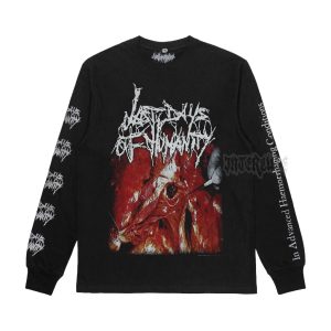 LONGSLEEVE - LAST DAY OF HUMANITY - in advanced haemorrhaging conditions