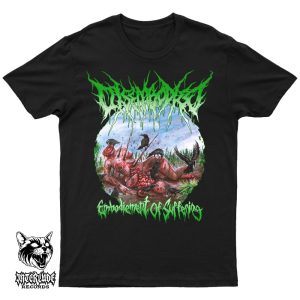 T-SHIRT - DISEMBODIED - EMBODIEMENT ART BLACK