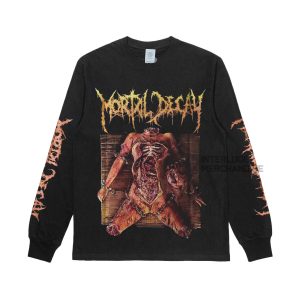 LONGSLEEVE - MORTAL DECAY – The Blueprint For Blood Spatter