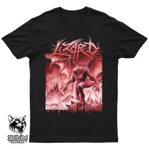 T-SHIRT - LIZARD - REASON ART RED