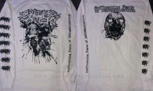 LONGSLEEVE – Sulfuric Cautery – Suffocating Feats Of Dehumanization (WHITE)