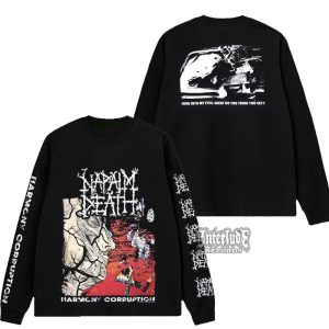LONGSLEEVE - NAPALM DEATH - HARMONY CORRUPTION