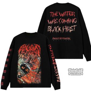 LONGSLEEVE - FATUOUS RUMP - The Water Was Coming Black First