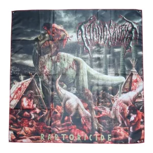 FLAG - TITANOSAURIA - RAPTORECIDE - TEXTILE POSTER