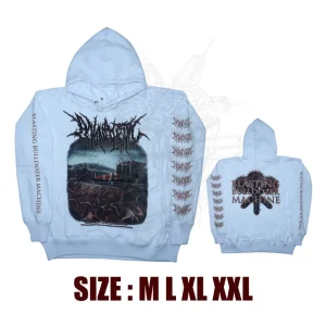 HOODIE – ANOMALISTIC – Human Decimation – White