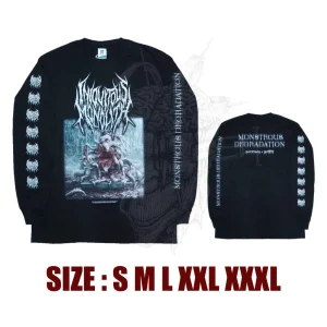 LONGSLEEVE - INIQUITOUS MONOLITH – Monstrous Degradation