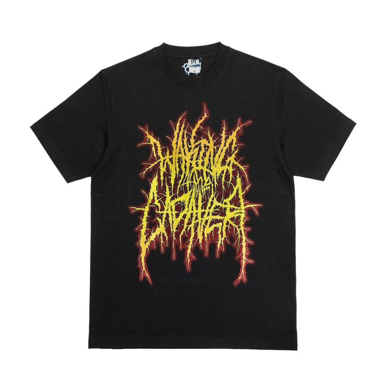 T-SHIRT – WAKING THE CADAVER – Real Life Death Logo – Interlude Records