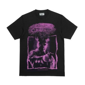 T-SHIRT - COP STENCH – SOME GORE TEXE IN MIND PURPLE