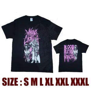 T-SHIRT - WAKING THE CADAVER - BLOOD SPLATTERED SATISFACTION