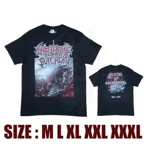 T-SHIRT- UNRELENTING BUTCHERY - Vortex Of Aggregated Flesh