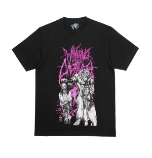 T-SHIRT - WAKING THE CADAVER - BLOOD SPLATTERED SATISFACTION