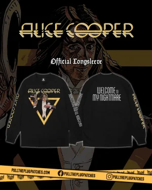 PRE ORDER - LONGSLEEVE - ALICE COOPER - WELCOME TO MY NIGHTMARE