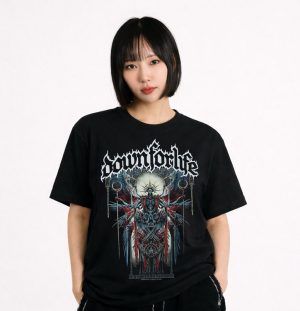 T-SHIRT - DOWN FOR LIFE - PANIS ANGELICUS