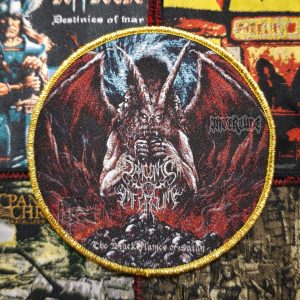 DRACONIS INFERNUM (SG) - The Black Flames of Satan WOVEN PATCH