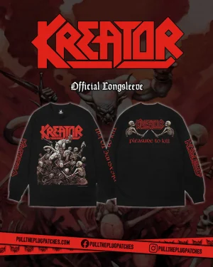 PRE ORDER - LONGSLEEVE - KREATOR - Pleasure To Kill