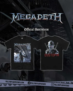 PRE ORDER - T-SHIRT - MEGADETH - DYSTOPIA