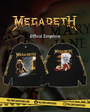 PRE ORDER - LONGSLEEVE - MEGADETH - MARY JANE