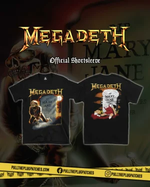 PRE ORDER - T-SHIRT - MEGADETH - MARY JANE