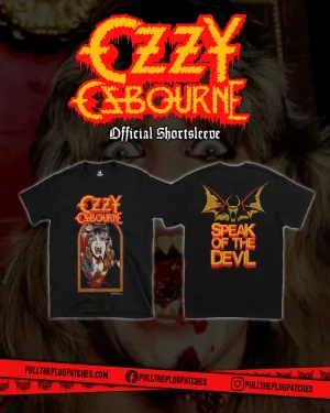 PRE ORDER - TSHIRT - Ozzy Osbourne - Speak Of The Devil