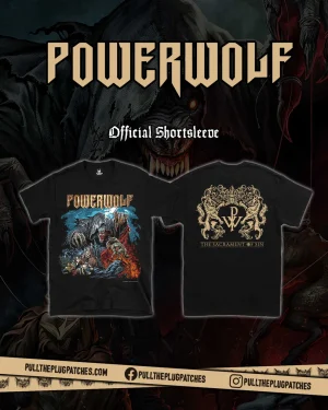 PRE ORDER T-SHIRT - POWERWOLF - The Sacrament Of Sin