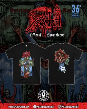 PRE ORDER - T-SHIRT - DEATH - Spiritual Healing x Exclusive Noah Cutter Meihoff Art