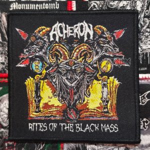 ACHERON (US) - Rites of the Black Mass WOVEN PATCH
