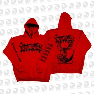 HOODIE SCATTERED REMNANTS (RED)