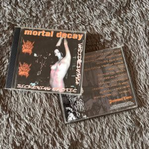 CD Mortal Decay ‎– Sickening Erotic Fanaticism