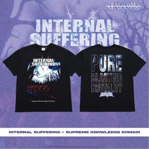 PRE ORDER - T-SHIRT - INTERNAL SUFFERING - SUPREME KNOWLEDGE DOMAIN