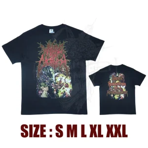 T-SHIRT – WAKING THE CADAVER – Perverse Recollections Of A Necromangler