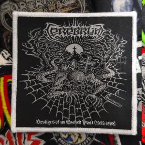 CEREBRUM (FI) - Vestiges of an Evoked Past (1993-1994) - WOVEN PATCH