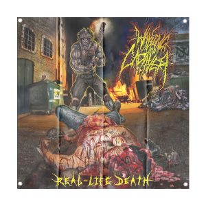 FLAG - WAKING THE CADAVER - REAL LIFE DEATH - ORIGINAL ART