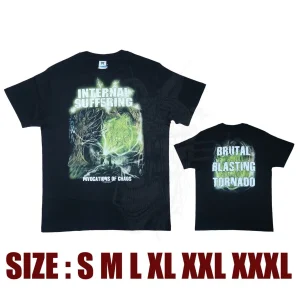 T-SHIRT – INTERNAL SUFFERING -Invocations Of Chaos