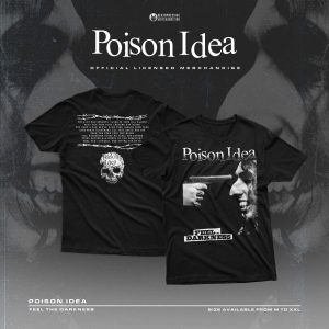 T-SHIRT - POISON IDEA - FEEL THE DARKNESS