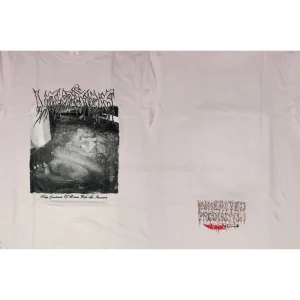 T-SHIRT - UNCONSCIOUS – PLUG CONTENS OF BRAIN WITH AN INCISION WHITE