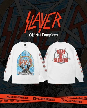 PRE ORDER - LONGSLEEVE - SLAYER- Altar Of Sacrifice