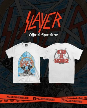 PRE ORDER - T-SHIRT - SLAYER- Altar Of Sacrifice