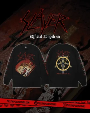 PRE ORDER - LONGSLEEVE - SLAYER - God Hates Us All -