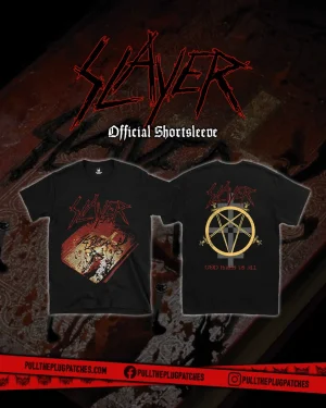 PRE ORDER - T-SHIRT - SLAYER - God Hates Us All -