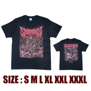 T-SHIRT - SPLIT THE FUCK OPEN - NECROMORPHIC HUNGER