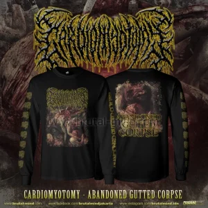 PRE ORDER LONGSLEEVE – CARDIOMYOTOMY – ABANDONED GUTTED CORPSE