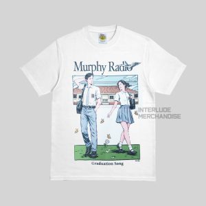 T-SHIRT - MURPHY RADIO – GRADUATION SONG WHITE
