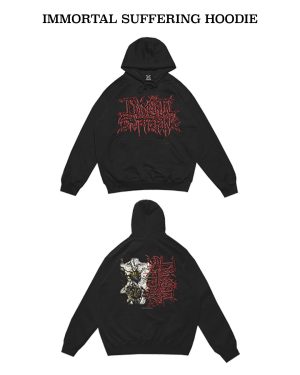 PRE ORDER - HOODIE - IMMORTAL SUFFERING - IMAGES OF HORROR