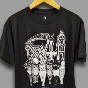 T-SHIRT - DEATH - KITTEN