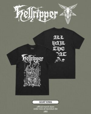 PRE ORDER - T-SHIRT - HELLRIPPER - GOAT KING