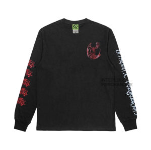 LONGSLEEVE - SCATTERED REMNANTS - INHERENT PERVERSION OG VINTAGE DESIGN (RED)