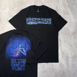 T-SHIRT - VOMIT REMNANTS - IN THE NAME OF VOMIT (DEPRAVACATION)